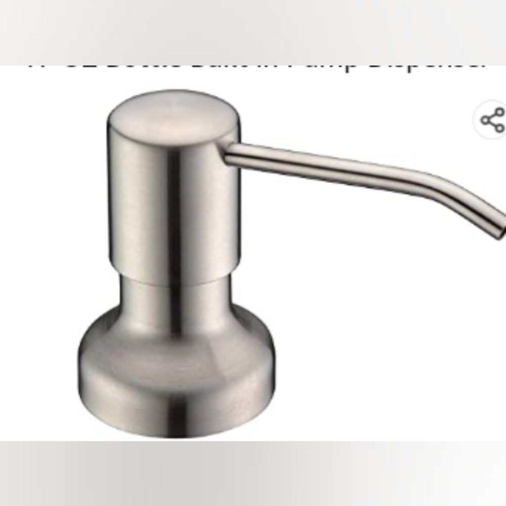 New Undermount Soap Dispenser